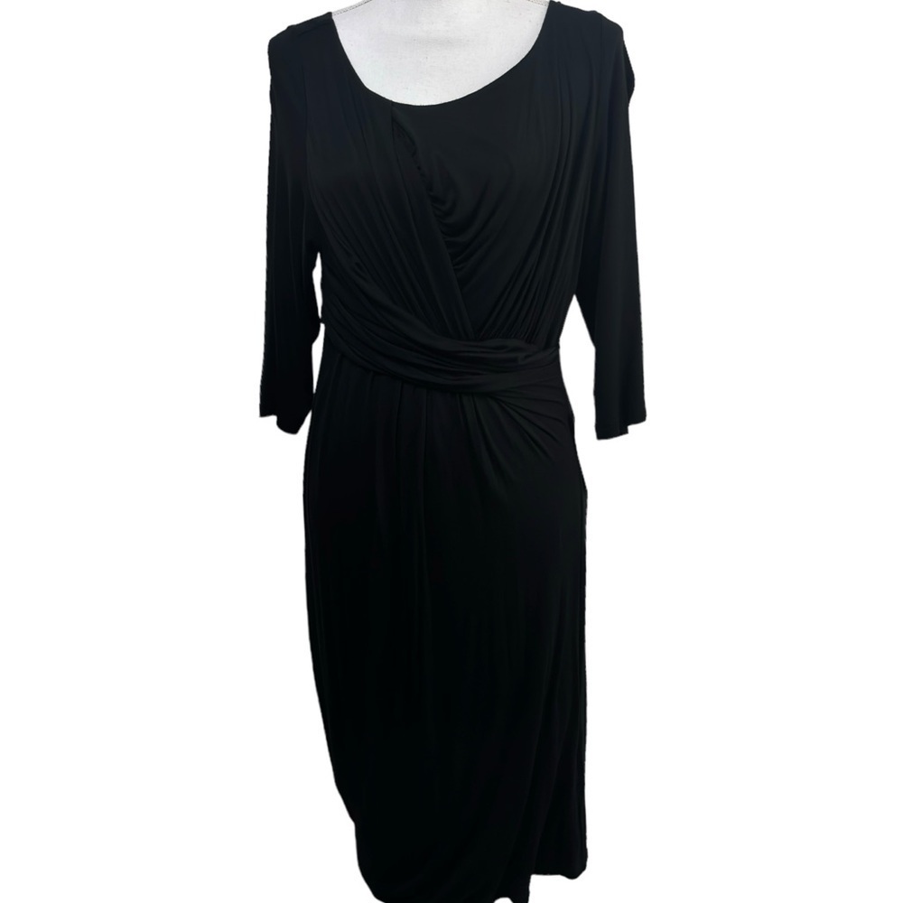 THE VANITY ROOM LARGE BLACK LONG SLEEVE DRESS BRAND NEW WITH TAGS